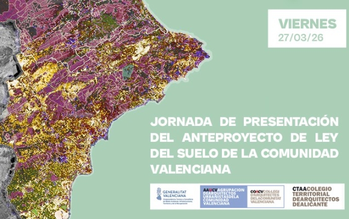 Presentación del anteproyecto de Ley del Suelo de la Comunidad Valenciana